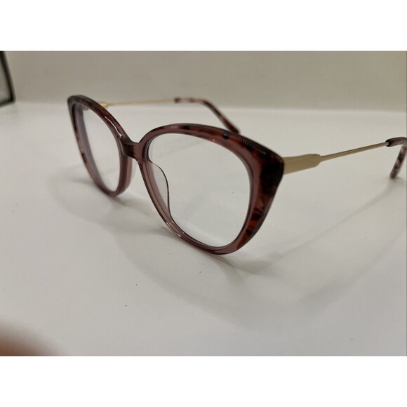 Chelsea Morgan Eyeglasses CM202214 CRAN Designer Frames Only  Brown 53-17-140 main image 4